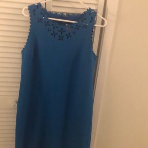 Cobalt blue jcrew dress